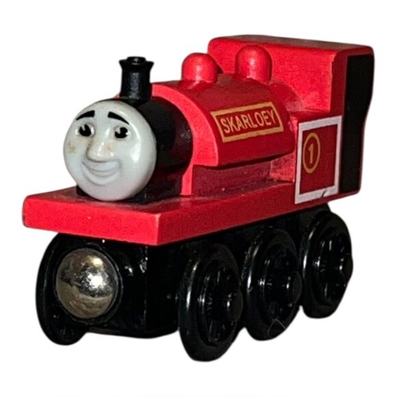 Skarloey Red Thomas the Tank Engine & Friends Wooden Railway Train 2003 Vintage - Picture 1 of 7